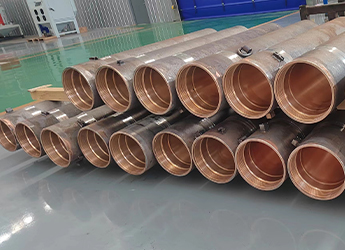 The inner hole is plated with copper-tin alloy