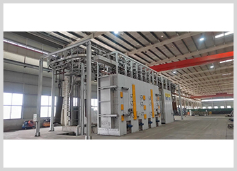 Heat treatment production line