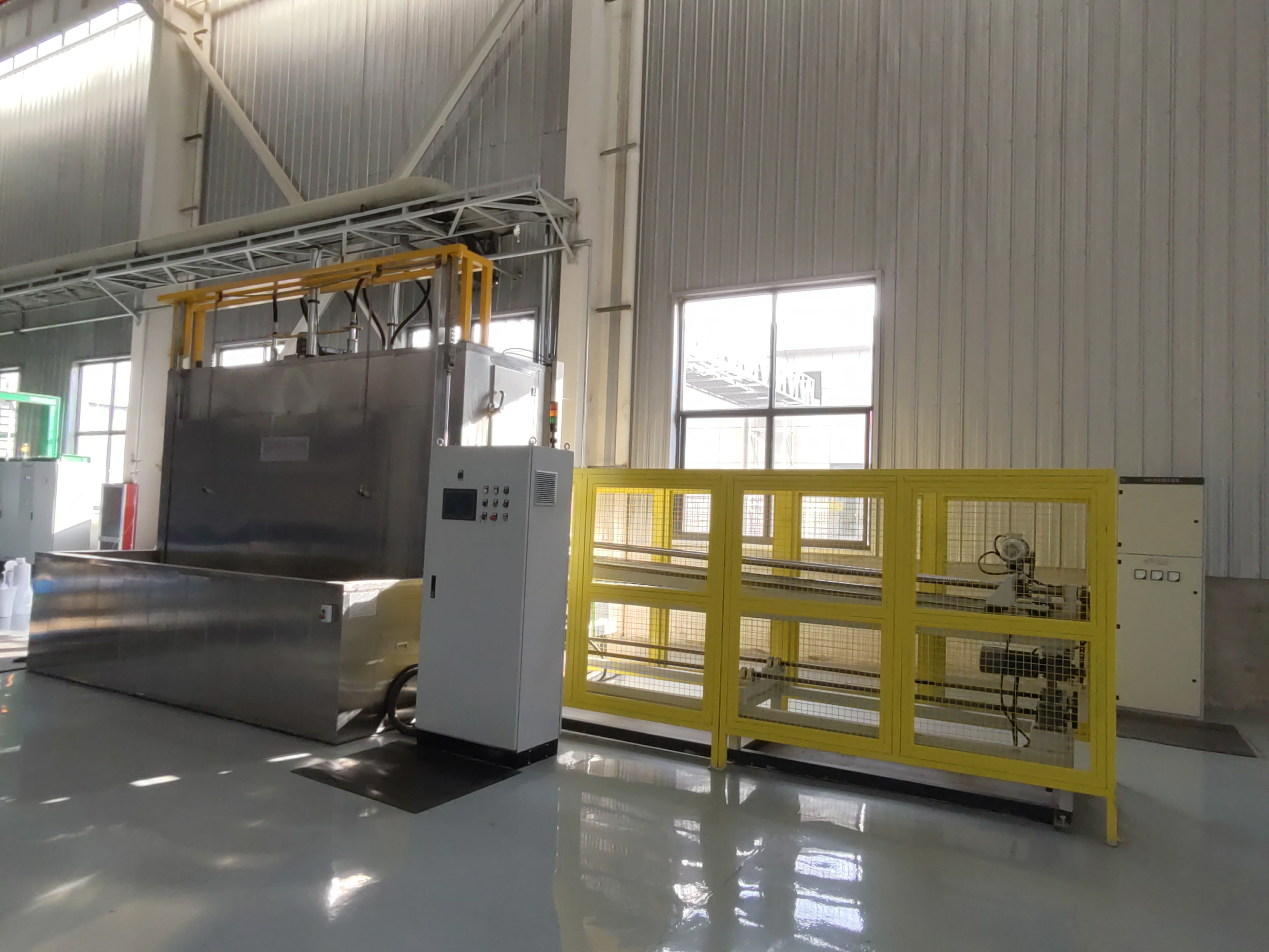 Cylinder cleaning machine