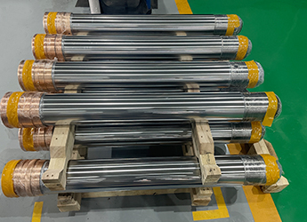 Live column - Copper base plated with hard chrome + auxiliary area plated with copper tin alloy(图1)